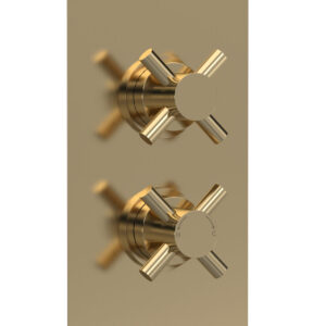 Hudson Reed Twin Thermostatic Shower Valve With Diverter KRI8207
