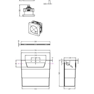 Hudson-Reed-Universal-Access-Cistern-Brushed-Brass-Square-Flush-Plate-XTY6M03-3
