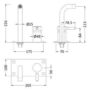 Hudson-Reed-Wall-Mounted-Basin-Bath-Filler-PK428-3