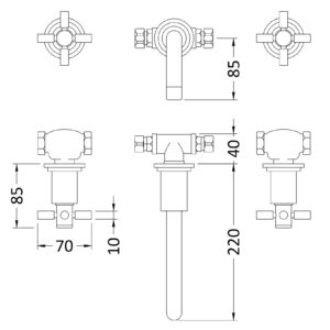 Hudson-Reed-Wall-Mounted-Basin-Mixer-TEX417-3