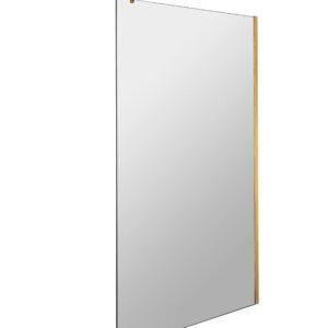 Nuie 1000mm Wetroom Screen With Support Bar WRSCBB010