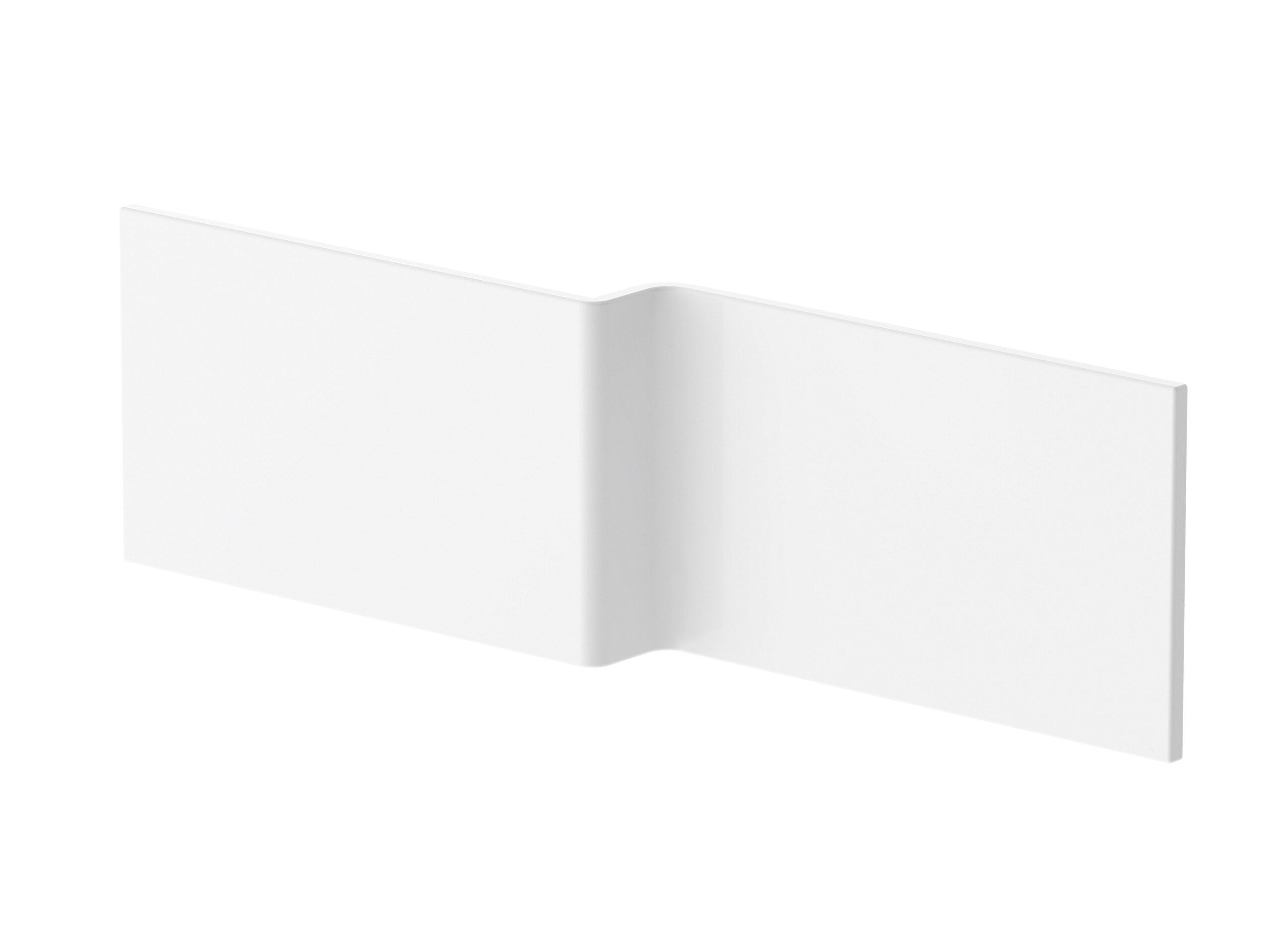 Nuie 1700 sq showerbath front panel cw fixing WBS300