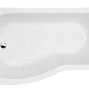 Nuie 1700mm Left Hand B-Shaped Bath WBB1785L