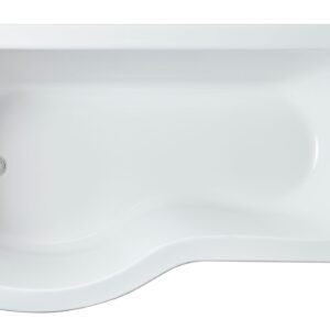 Nuie 1700mm Left Hand P-Shaped Bath WBP1785L