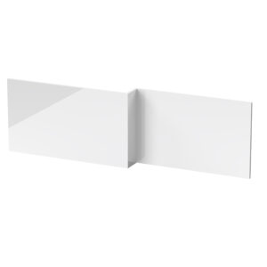Nuie 1700mm Offset Side Panel Waterproof NMP135W