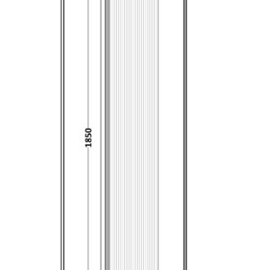 Nuie-1850-x-300-x-8mm-Fluted-Hinged-Screen-WRFL18530GMHC-3
