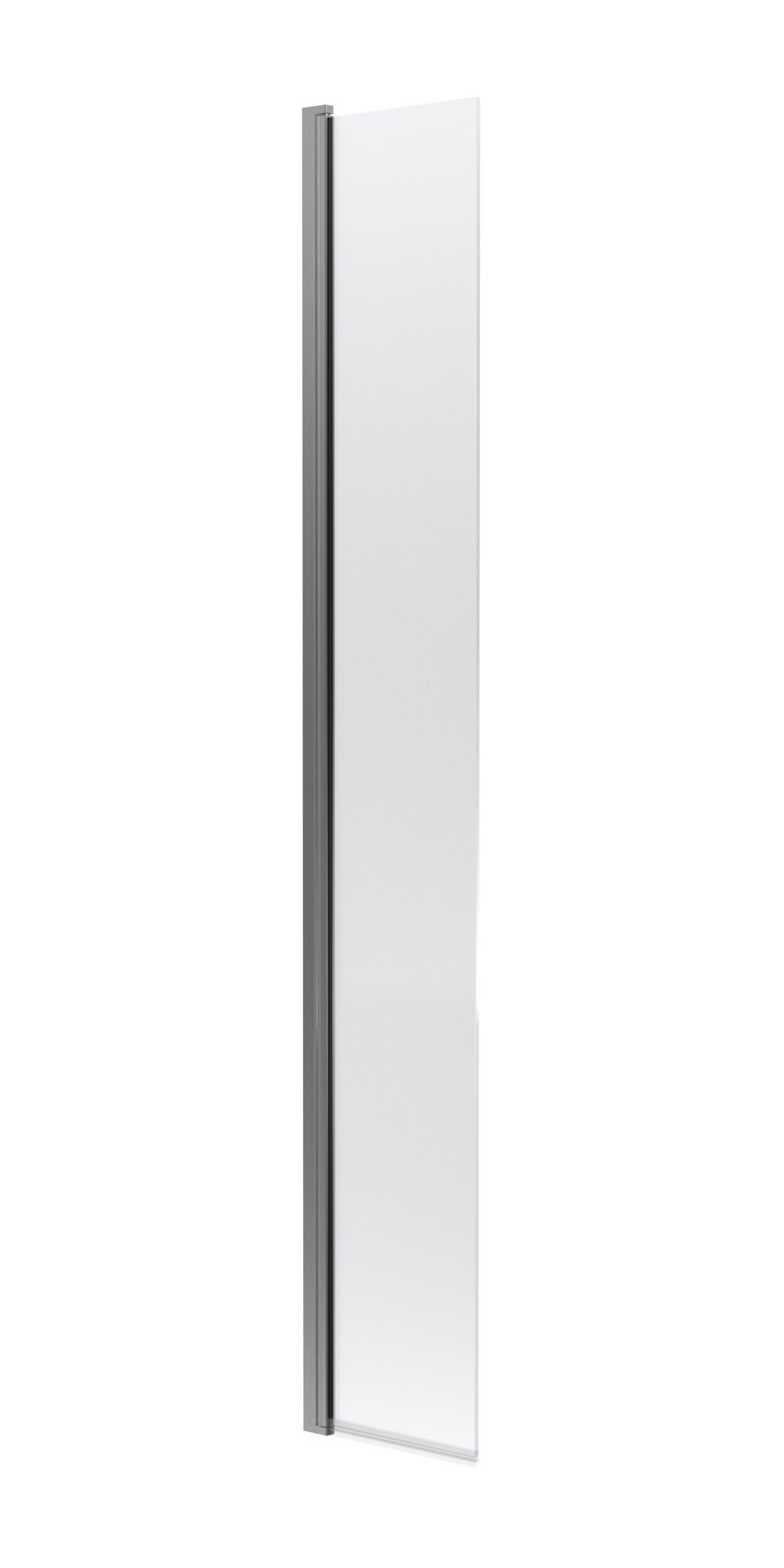 Nuie 1850 x 300 x 8mm Hinged Return Screen WRS030GMHC