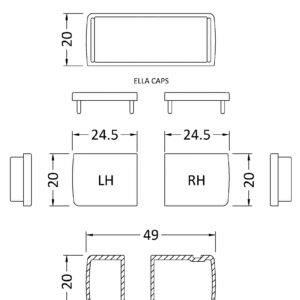 Nuie-1850mm-Brushed-Brass-Profile-Extension-Kit-PEK185BB-3