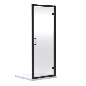 Nuie 1900 x 760mm Hinged Shower Door SMHD76BP-E6