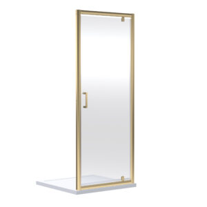 Nuie 1900 x 800mm Pivot Shower Door SMPD80BB-E6