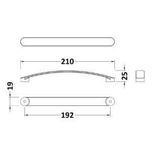 Nuie-210mm-D-Shape-Bar-Handle-H197-3