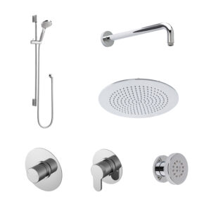 Nuie 3 Outlet Arvan Bundle With Stop Taps SBR134ST3