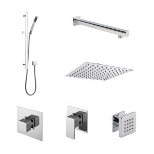Nuie 3 Outlet Windon Bundle With Stop Taps SBS135ST3