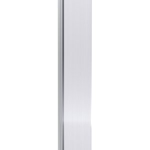 Nuie 300mm Fluted Hinged Flipper Screen WRFL18530HC