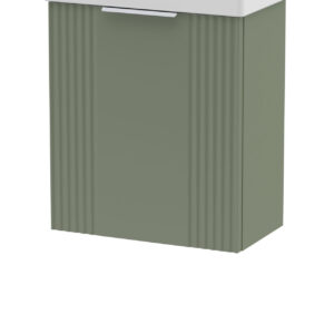 Nuie 400mm Wall Hung Cabinet & Basin FLT890