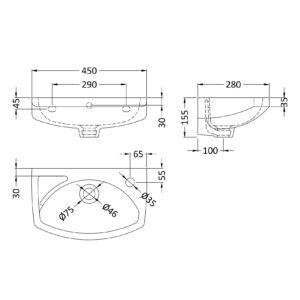Nuie-450mm-Wall-Hung-Basin-NCU842-3
