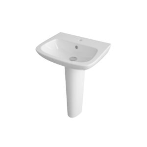 Nuie 500mm Basin & Pedestal CPC022