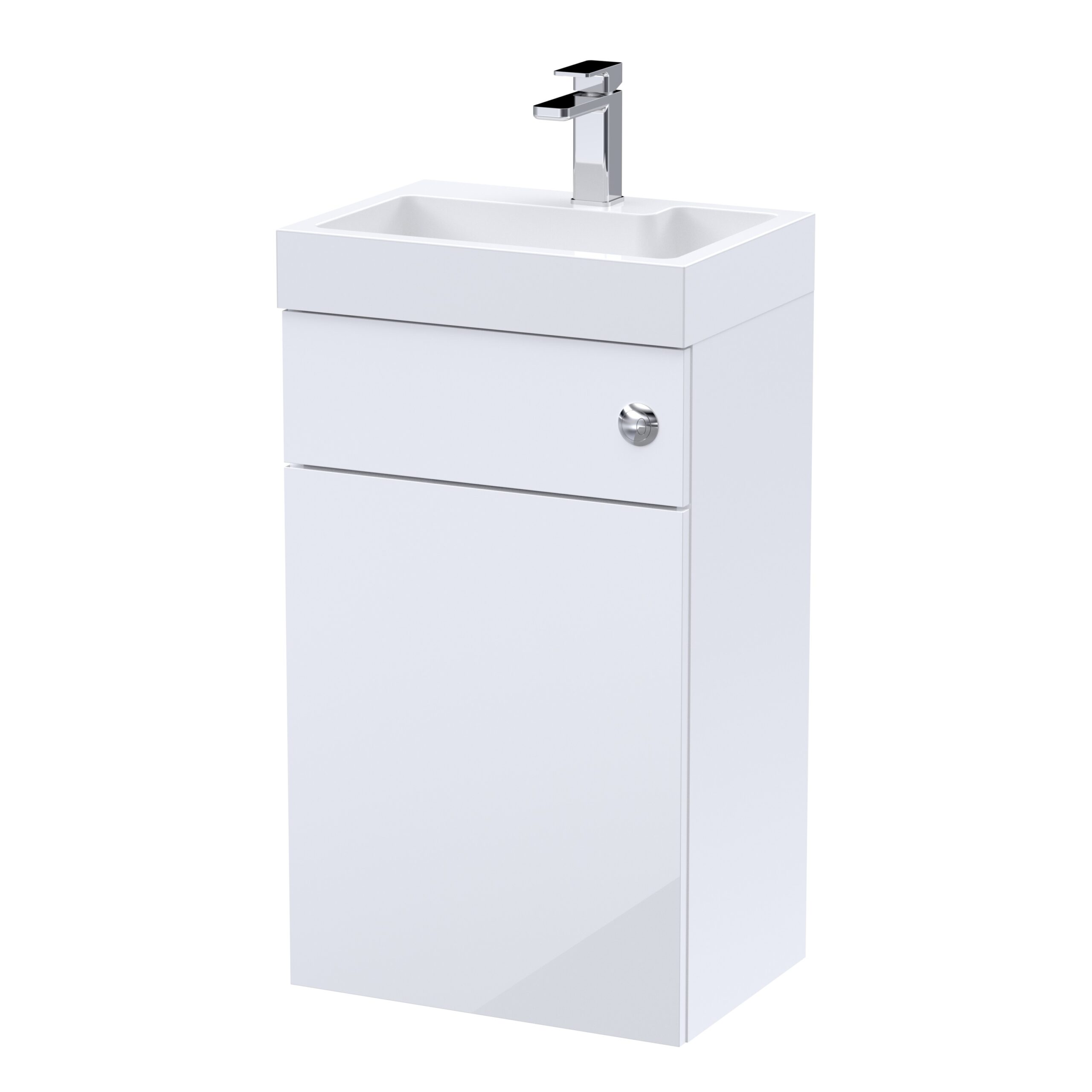 Nuie 500mm Basin & WC Unit PRC145CB