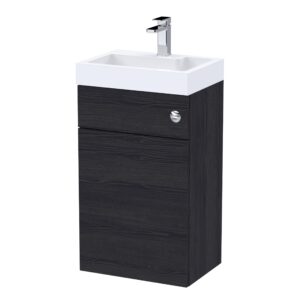 Nuie 500mm Basin & WC Unit PRC645CB
