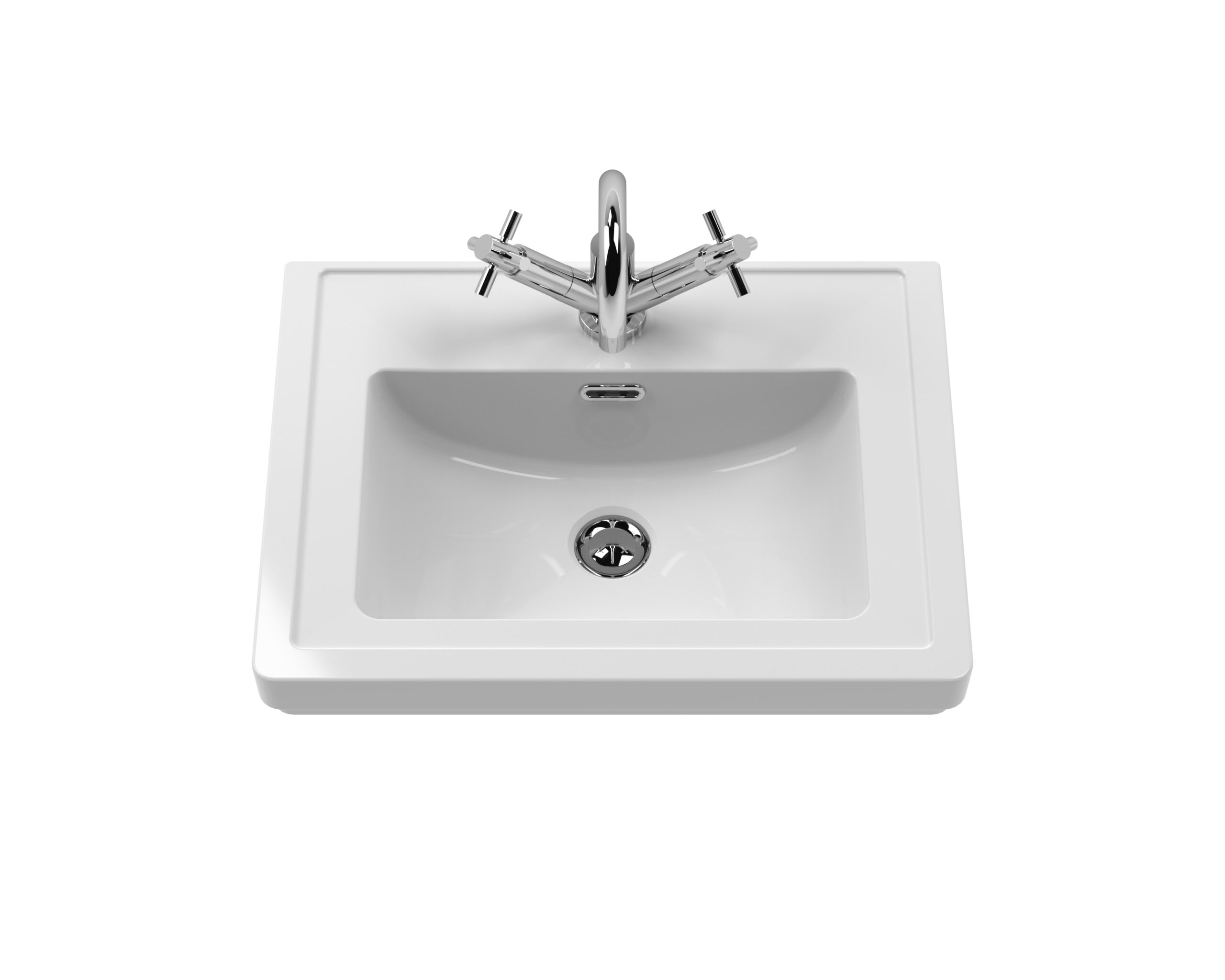 Nuie 500mm Wall Hung 1-Drawer Vanity & Basin 1TH CLC291A - Image 2