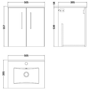 Nuie-500mm-Wall-Hung-2-Door-Vanity-Basin-2-ARN2921B-3
