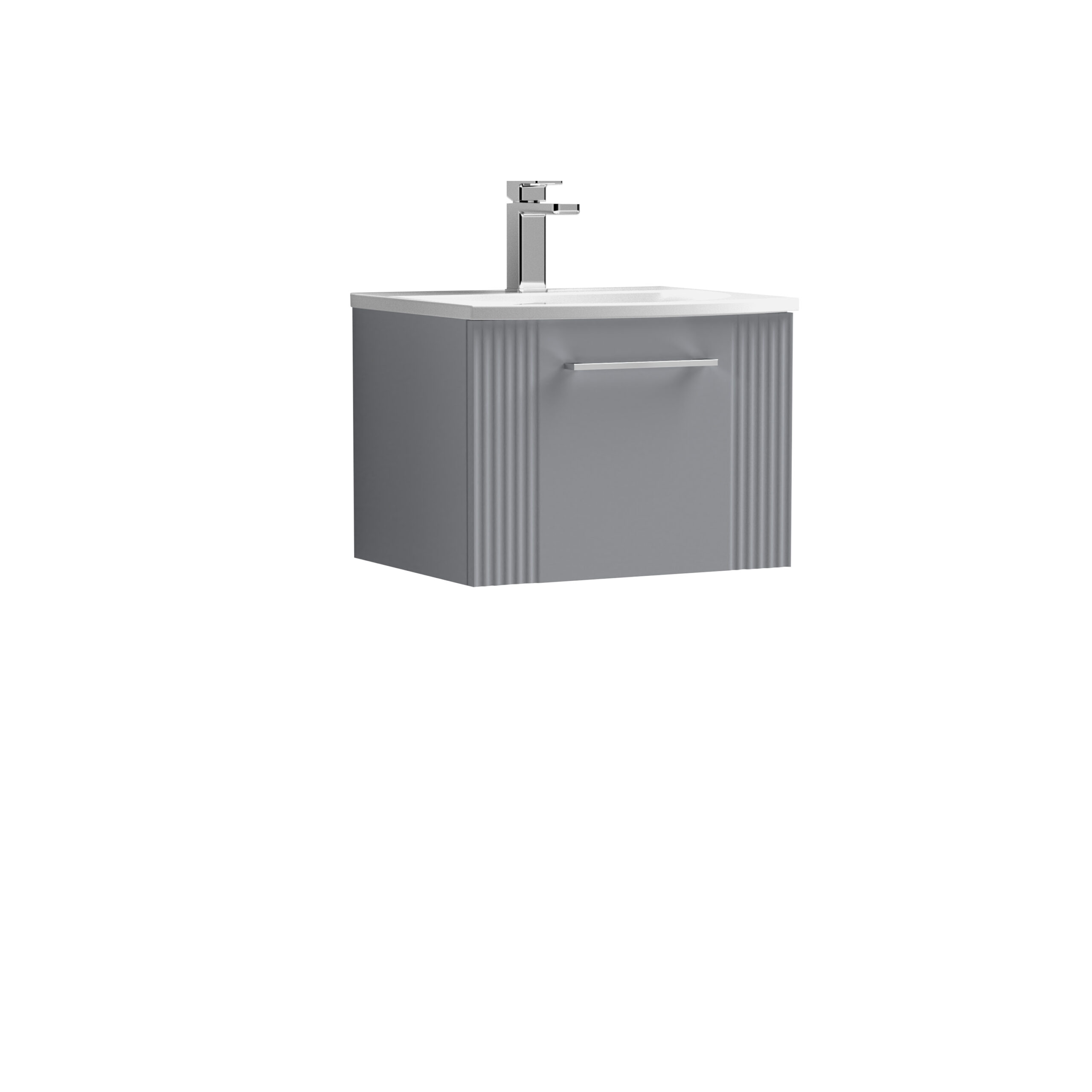 Nuie 500mm Wall Hung Single Drawer Vanity & Basin 4 DPF291G