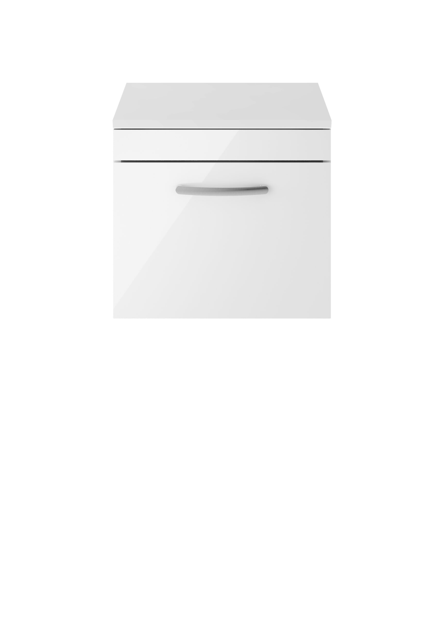 Nuie 500mm Wall Hung Vanity With Worktop ATH013W