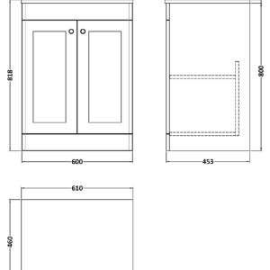 Nuie-600mm-Floor-Standing-2-Door-Vanity-with-Marble-Top-CLC125WMT-3