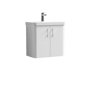 Nuie 600mm W/H 2-Door Vanity & Basin H010 COR10533