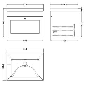 Nuie-600mm-Wall-Hung-1-Drawer-Vanity-with-Basin-0-Tap-Hole-CLC894K-3