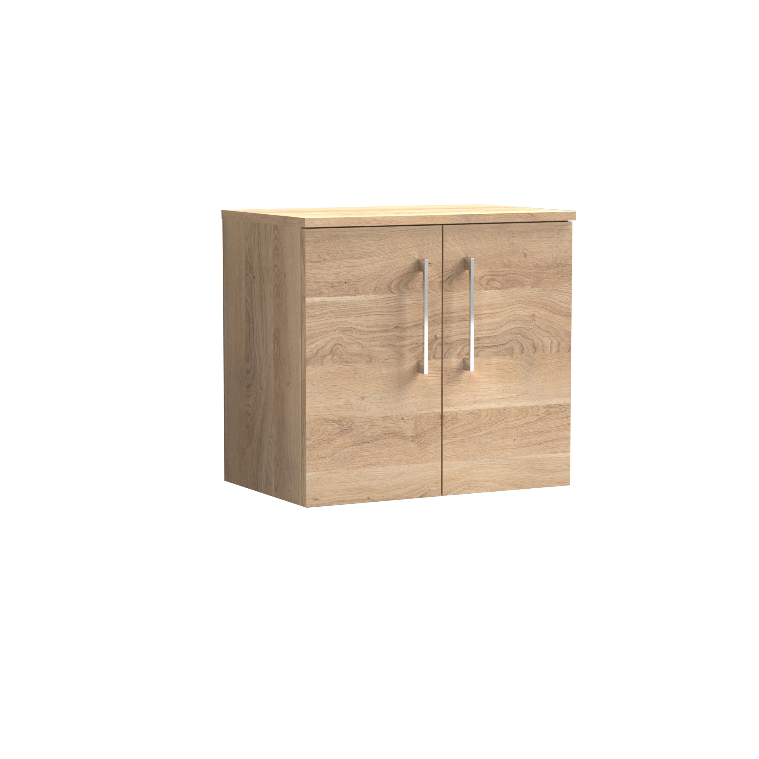 Nuie 600mm Wall Hung 2-Door Vanity & Worktop ARN3023W