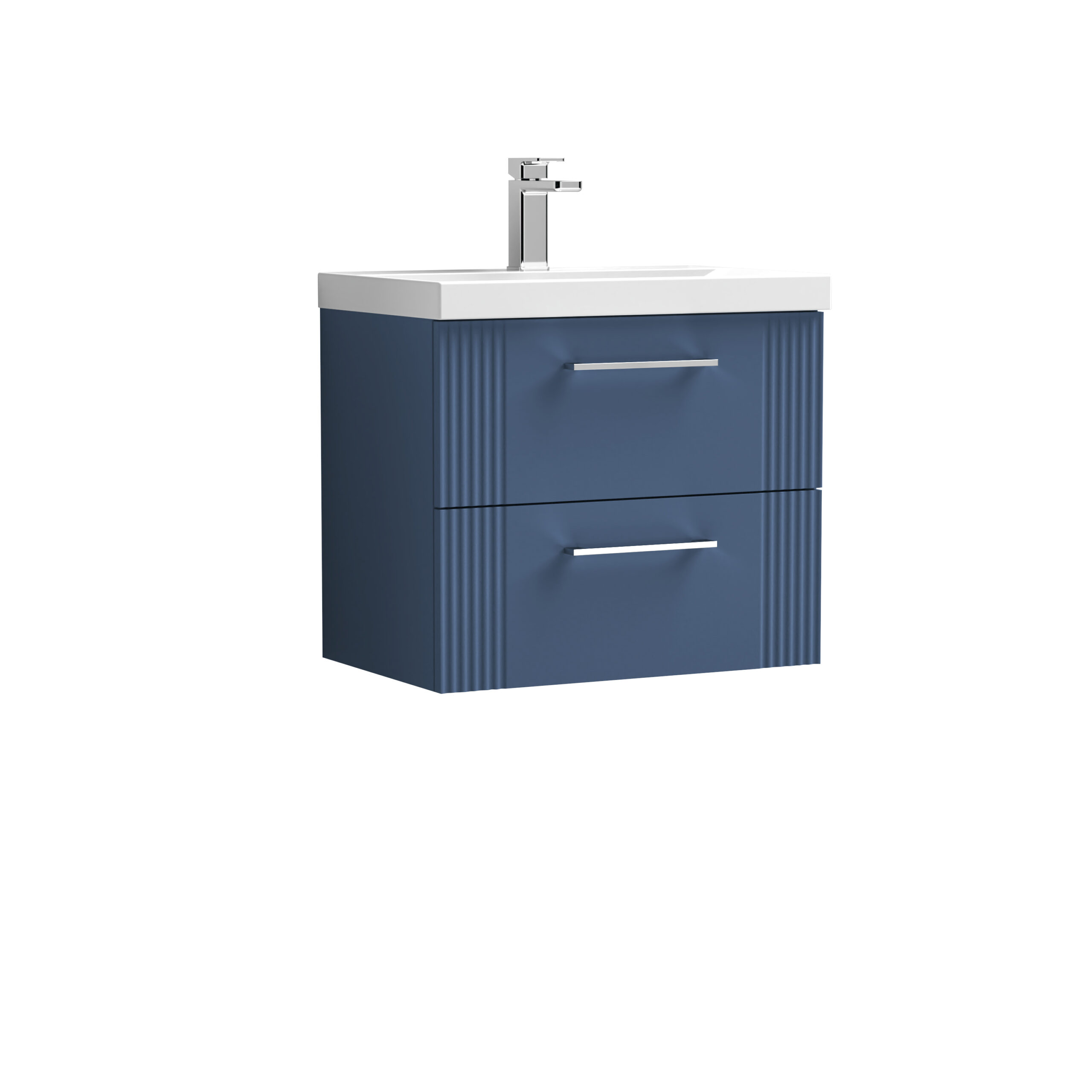 Nuie 600mm Wall Hung 2 Drawer Vanity & Basin 1 DPF393A