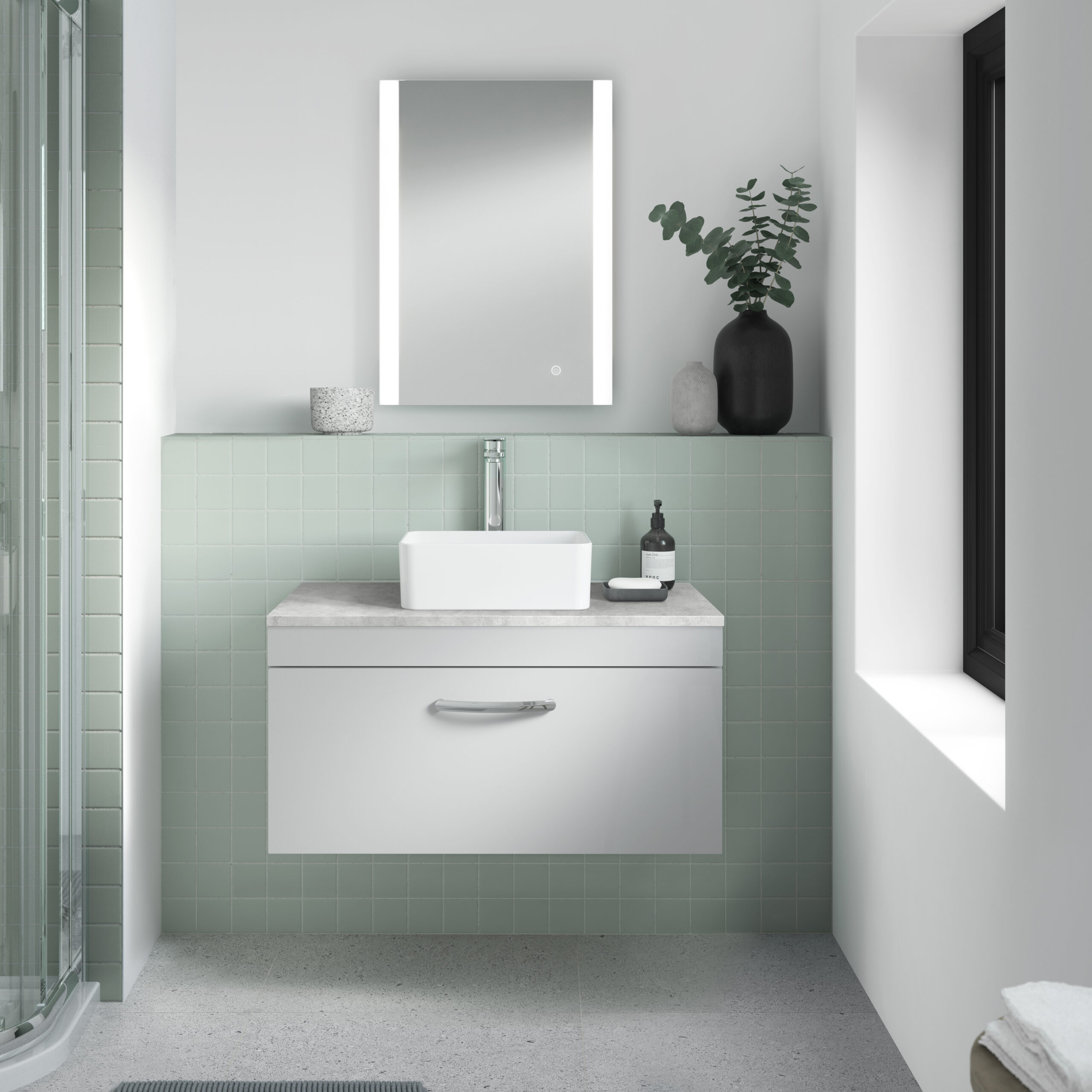 Nuie 700 x 500 Ambient Mirror LQ601 - Image 2
