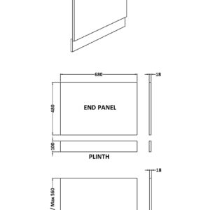 Nuie-700mm-Bath-End-Panel-OFF970-3