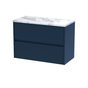 Nuie 800 Wall Hung 2-Drawer Unit & Laminate Worktop HAV2906LCM
