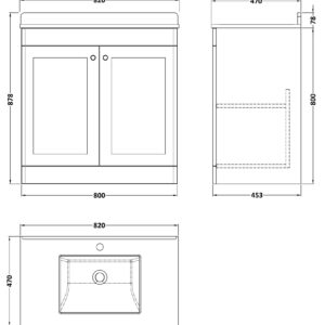 Nuie-800mm-Floor-Standing-2-Door-Vanity-Marble-Top-1TH-CLC226WS1-3