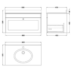 Nuie-800mm-Wall-Hung-1-Drawer-Vanity-Marble-Top-1TH-CLC196GR1-3