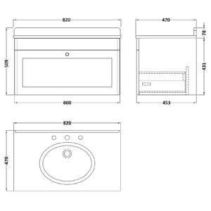 Nuie-800mm-Wall-Hung-1-Drawer-Vanity-Marble-Top-3TH-CLC896BR3-3