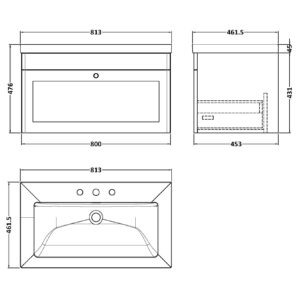Nuie-800mm-Wall-Hung-2-Door-Vanity-with-Basin-3-Tap-Hole-CLC1496M-3