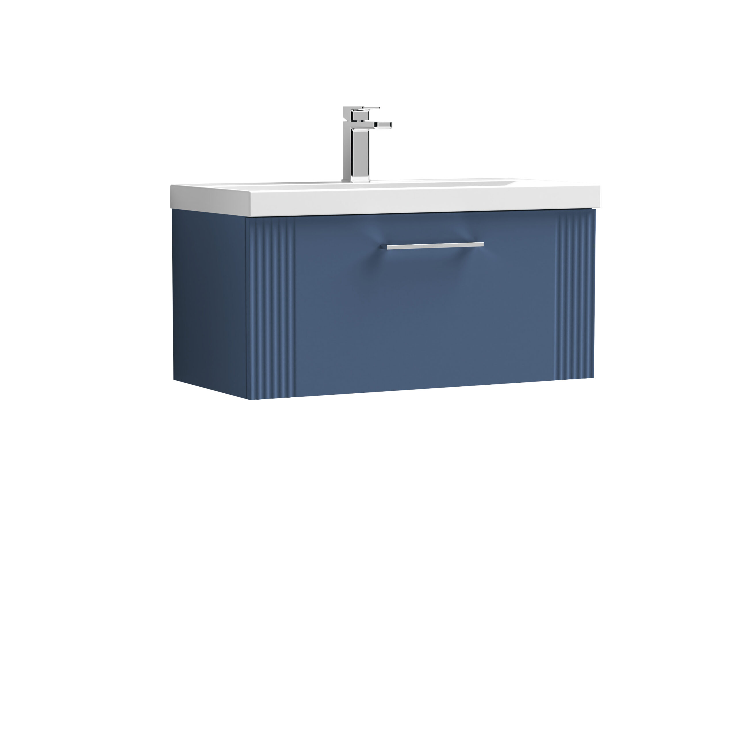 Nuie 800mm Wall Hung Single Drawer Vanity & Basin 1 DPF396A