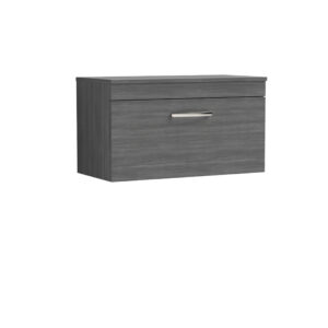 Nuie 800mm Wall Hung Vanity With Worktop ATH060W