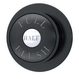Nuie Black Dual Flush Button TDPB02