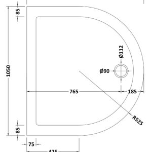 Nuie-D-Shaped-Shower-Tray-TR71095-3