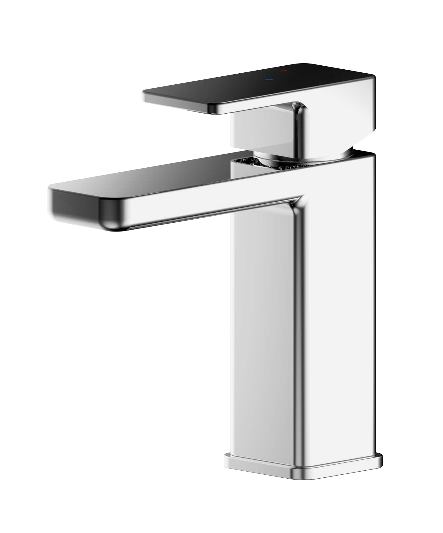 Nuie Eco Mono Basin Mixer With Push Button Waste WIN305EC