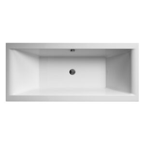 Nuie Eternalite Square Double Ended Bath 1700 x 750mm BDE007
