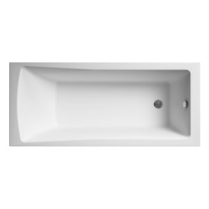Nuie Eternalite Square Single Ended Bath 1700 x 750mm BMON009