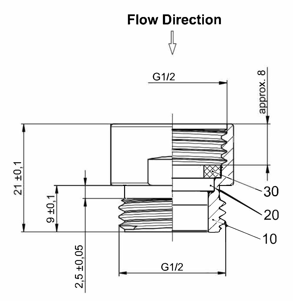 Nuie Flow Regulator FR004 - Image 2