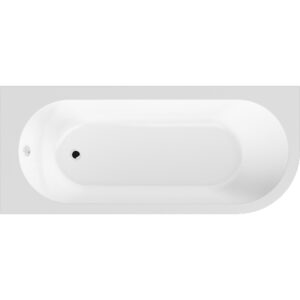 Nuie Left Hand Back to Wall Corner Bath NBH209L