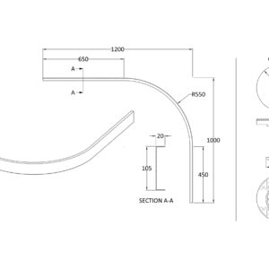 Nuie-Leg-Set-Suitable-for-700-900-Quad-Offset-Trays-LEG5S-3