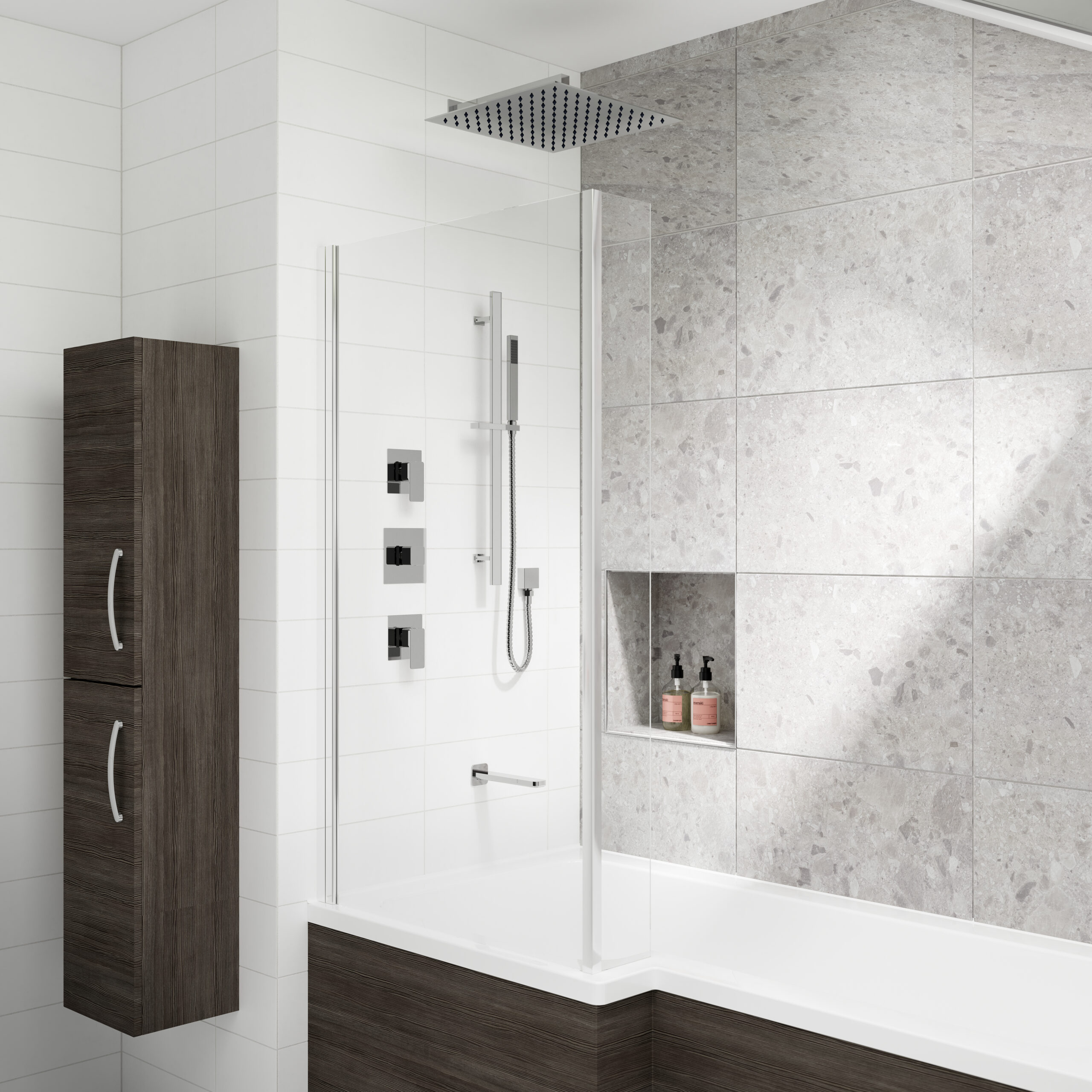 Nuie Manual Shower Valve With Diverter WINMV12 - Image 2